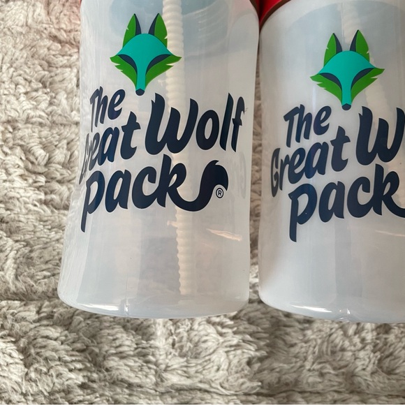 Great Wolf Lodge Wiley Souvenir Cups! Free Re-Fills! Plus Wolf Ears! - Picture 4 of 7
